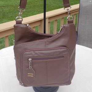 Roma Leathers Concealed Carry Gun Crossbody Purse